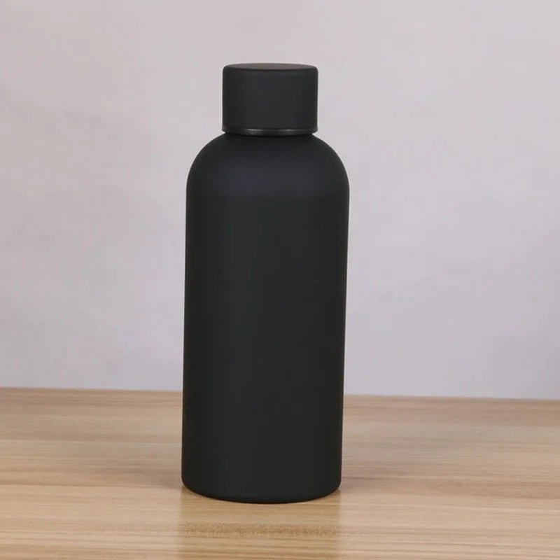 750/500/350ML Small Mouth Thermos Cup Outdoor Car Stainless Steel Coke Bottle Double Layer Vacuum Cup Sports Kettle Gym