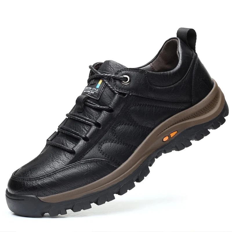 Men's Outdoor Leisure Shoes Mountaineering Fashion Sports Shoes Anti Slip Lightweight Shoes Comfortable Men Sneakers 2025 New