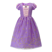 Girl Elsa Anna Dress Princess Costume Snow Queen Dress Baby Halloween Ariel Carnival Clothes Kids Cosplay Clothes Party Clothing