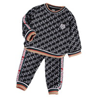 Boys Sets Spring Autumn Baby Kids Sets Cotton Sport Boy Tracksuits Kids Suits Letter T Shirt+Pants 2 Pcs Suit 0-6 Years Wear