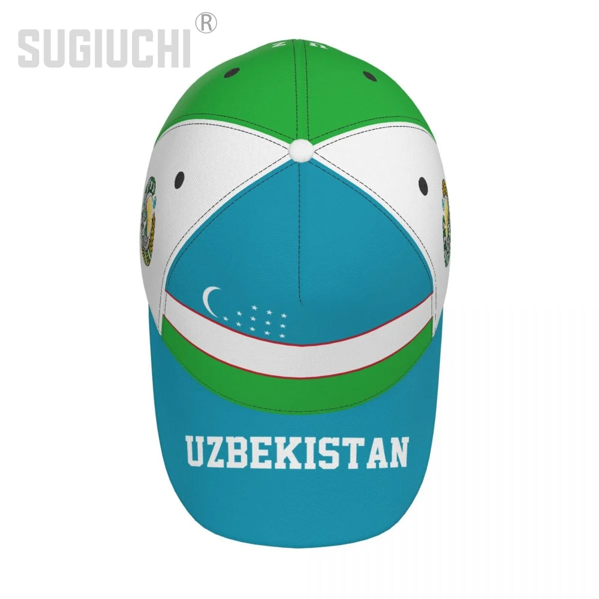 Unisex Uzbekistan Flag Uzbek Adult Baseball Cap Patriotic Hat for Baseball Soccer Fans Men Women