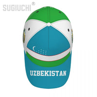 Unisex Uzbekistan Flag Uzbek Adult Baseball Cap Patriotic Hat for Baseball Soccer Fans Men Women