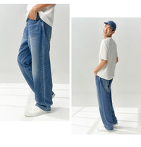 Semir Denim Jeans Men 2025 Summer New Loose-Fit Straight-Leg Soft Denim Pants Fashionable And Vintage