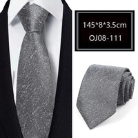 Luxury 56 Colors New Men's Tie Classic Floral Stripe Plaid 8cm Jacquard Neck Tie Necktie For Men Business Wedding Party