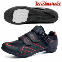 SPD Road Cycling Shoes Shock Absorption And Durable,Suitable For Racing On Long-Distance Roads,MTB Mountain Off-Road Riding Unis