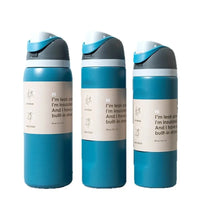 Hot-selling Stainless Steel Insulated Cups Large-capacity Portable Hand-held Sports Water Cups Car-mounted Handle Insulated Cups