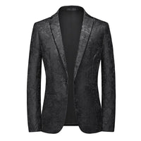 Blue Men's Blazer,Wedding Party Dress Jacket,Khaki Black White Available,Slim Fit Blazer,Asian Size M-6XL