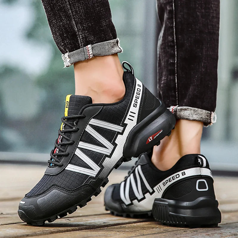 Men Hiking Shoes Waterproof Women Outdoor Trainers Lace-up Climbing Trekking Sneakers Mountain Walking Hunting Tactical Boots 47