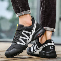 Men Hiking Shoes Waterproof Women Outdoor Trainers Lace-up Climbing Trekking Sneakers Mountain Walking Hunting Tactical Boots 47