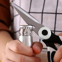 Multifunctional Scissors Kitchen Stainless Steel Scissors Chicken Bone Meat Fish Killing Dedicated Household Gadgets Scissors
