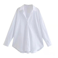 Women Shirt Multicolour Button Up Shirt Women Summer Long Sleeve Top Female Streetwear Oversize Shirts And Blouses
