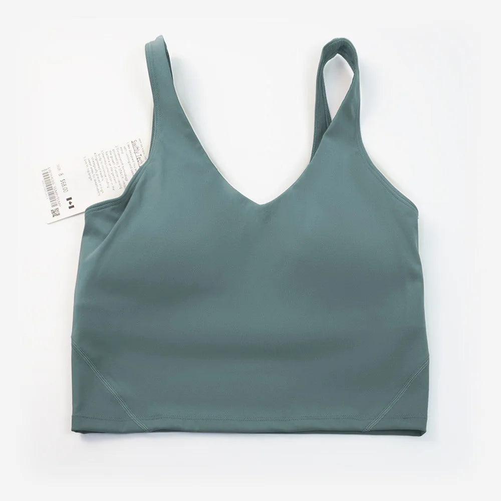Sports yoga bra, U-shaped back, high-quality sports, fitness running, breathable quick drying women's bra