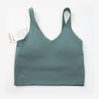 Sports yoga bra, U-shaped back, high-quality sports, fitness running, breathable quick drying women's bra