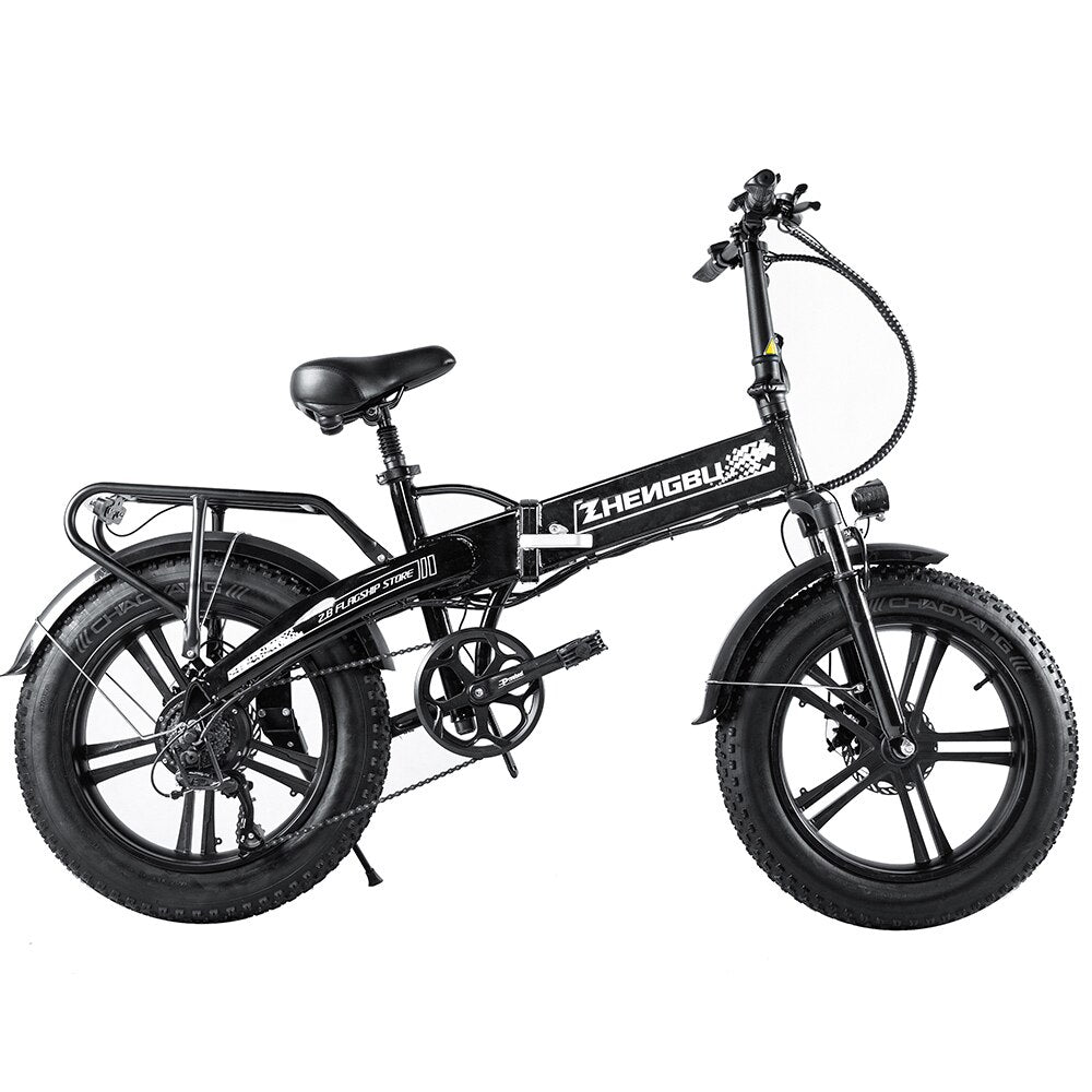 20-inch 750W Folding Lithium Battery Assisted Variable Speed Off-road Snow Electric Vehicle Motorized Bicycle Electric