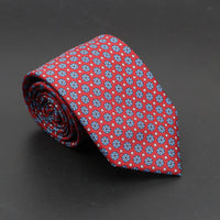 Super Soft Bohemian Silk Ties Men's Fashion 7.5cm Necktie For Men Wedding Business Meeting Gravata Colorful Novelty Printing Tie