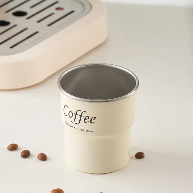 Coffee Cup 304 Stainless Steel Insulated Cup with Straws Beer Mug Coffee Cup Reusable Water Cup with Lid for Outdoor Camping
