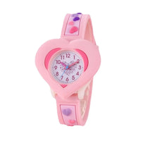 New Love Children's Student 3D Quartz Watch Learn To Recognize The Time Send Gifts Silicone Cute Personalized Children's Watch