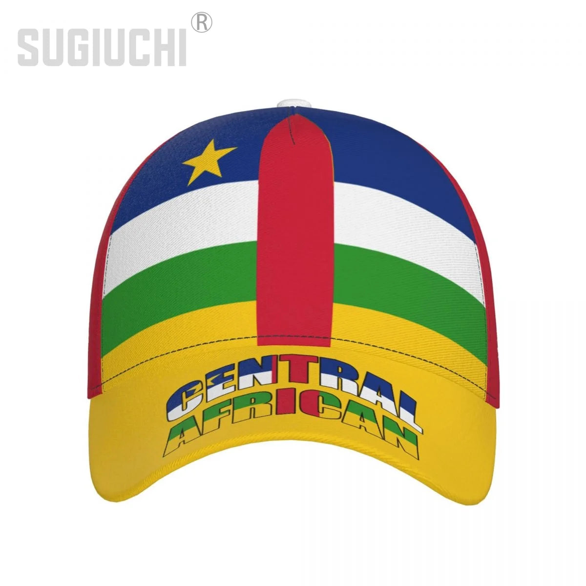 Unisex Central African Republic Flag Adult Baseball Cap Patriotic Hat for Baseball Soccer Fans Men Women