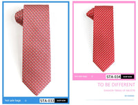 Tailor Smith 100% Silk Ties For Men Handmade Necktie With Animal Pattern Tie Father's Day Birthday Gift Tie