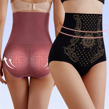 Women High Waist Body Shaper Panties Control Body Slimming Shapewear Girdle Underwear Waist Trainer Yoga Gym Sports Panties
