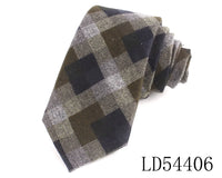 New Cotton Ties Casual Skinny Necktie For Party Boys Girls Plaid Neck Tie Wedding Necktie For Groom Neck Wear For Men Gravata