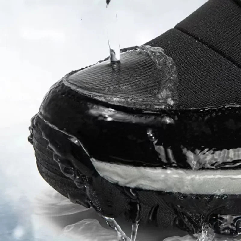 Winter Hiking Shoes Women Snow Boot Plush Fashion Ankle Boots High Top Waterproof Warm Fur Boots Platform