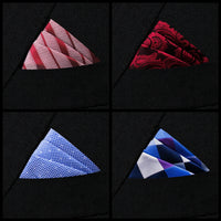 Pocket Square High Grade New Style Handkerchief Men Black Suit Accessorie Solid Men Handker Many Color Newest Fit Pocket Paisley