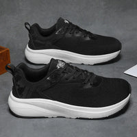 Shoes for Men Breathable Wear Resistant Athletic Training Sneakers White Sports Shoes Tennis Men's Running Walking Travel Shoes