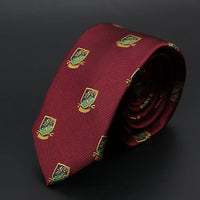 New Men Ties Solid Color Stripe Print Floral 6cm Jacquard Business Neckties Narrow Skinny Tie Wedding Prom Daily Wear Accessory