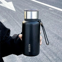 Gianxi Large Capacity Insulated Cup Portable Office Water Cup Girls' High Looks  Cute Couple Cup  Creative