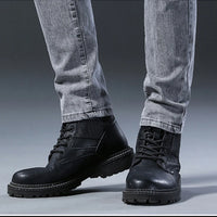 New style jeans, men's slim fit, Korean style comfortable straight leg elastic gray mid waist pants, men's casual denim pants