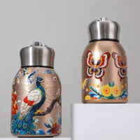 Cute Double Wall Insulated Cup 300ml 304 Stainless Steel Water Bottle Mini Coffee Mug Pocket Cup Portable Vacuum Handy Cup