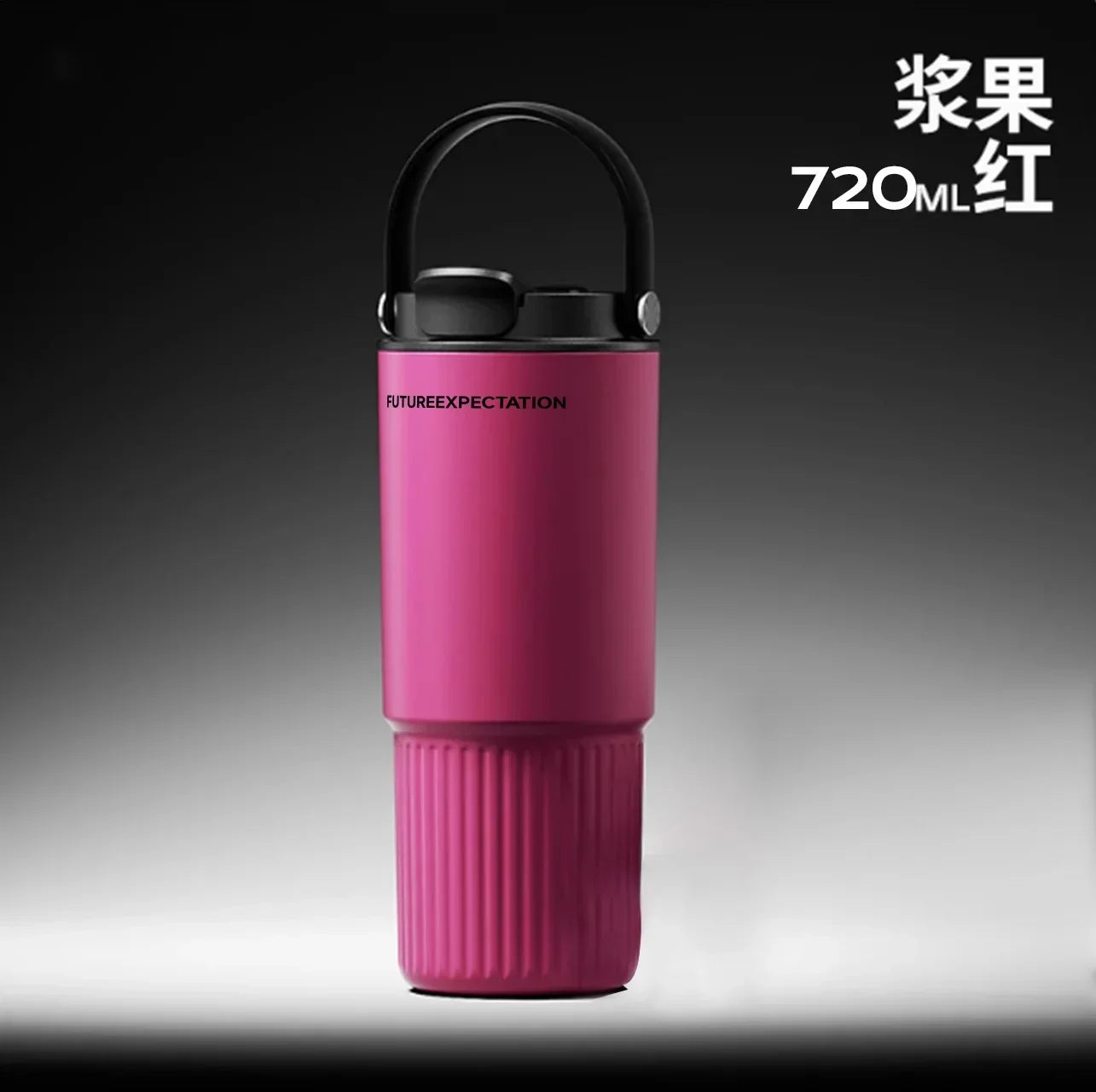 Stainless Steel Insulated Tumbler - 40 Oz, Leakproof / BPA-Free, with Handle and Car Cup Holder - Ideal for Outdoor Coffee