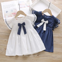 Baby Girls Dresses Summer 2022 Sleeveless Birthday Party Princess Dress Kids Sundress Dresses for 12M to 5Y Toddler Clothes