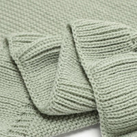 Baby Blankets Knitted Infant Boys Crib Bedding Quilt Girls Plaid 90*70cm Newborn Stroller Swaddling Warp Fashion Solid Ruffles