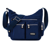 [Lightweight Square Bag] Lightweight Multi-Pocket Square Bag | Unisex Messenger Bag for Men and Women, Travel Shoulder Crossbody Bag