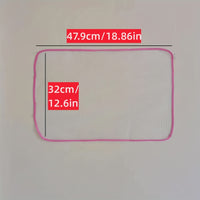 High-Temperature Ironing Board Press Mesh Pad - Protective Insulation Guard for Home, Random Color