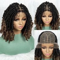 Heat Resistant Butterfly Locs Crochet Wig for Women - Soft and Stylish Synthetic Hair Braids