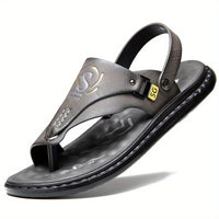 Men's Bunion Corrector Flip Flops, Quick-Drying Comfy Thong Sandals For Indoor Outdoor, Summer