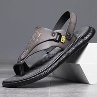 Men's Bunion Corrector Flip Flops, Quick-Drying Comfy Thong Sandals For Indoor Outdoor, Summer