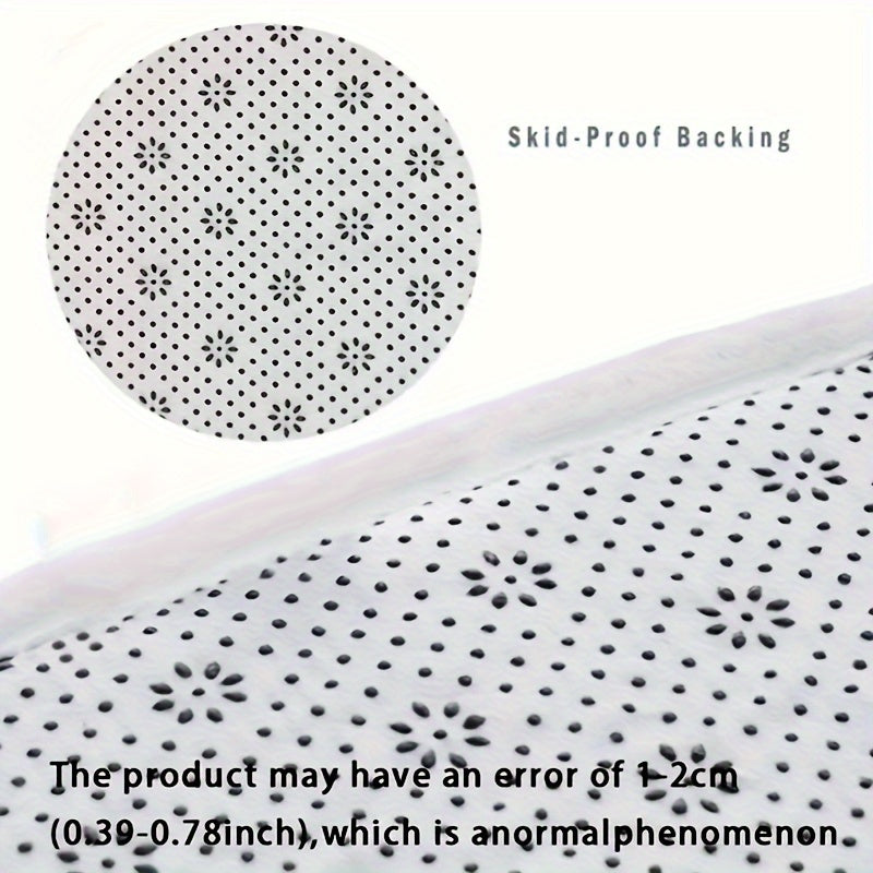 1pc Vibrant Pebble Pattern Rug - Anti-Slip Bathroom & Kitchen Mats, Decorative Water-Resistant Floor Coverings for Indoor/Outdoor Use, Perfect Non-Slip Bath Mat, Kitchen & Toilet Mats