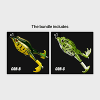 1pc ANFS Frog Leg Lure Fishing Reel - Soft Artificial Fish Bait with Multi-Color Options (Green, Brown, Black, Orange) for Bass & Panfish, Durable Plastic Design for Year-Round Fishing, Fishing Lure, Bass Fishing Lure, Realis