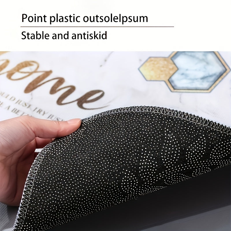 1pc Non Slip Laundry Room High Quality Runner Rug, Decor Non-Skid Comfort Standing Mat Machine Washable Text Design Laundry Mat, Floor Mats & Matting for Kitchen, Porch, Bathroom, Hotel, Commercial Laundry Rooms, And Home