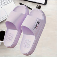 Men's Solid Color Open Toe Breathable EVA Anti Odor Slippers, Comfy Non Slip Casual Durable Slides, Men's Footwear