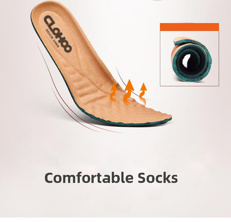 [Comfortable Loafers] CLOHOO Men's Genuine Faux Leather Slip-On Loafers | Non-Slip Comfortable Casual Shoes with Round Toe, Black, Rubber Sole, Faux Cover Lining - All Seasons Durable Footwear, Sleek Loafer Design