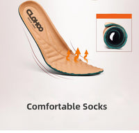 [Comfortable Loafers] CLOHOO Men's Genuine Faux Leather Slip-On Loafers | Non-Slip Comfortable Casual Shoes with Round Toe, Black, Rubber Sole, Faux Cover Lining - All Seasons Durable Footwear, Sleek Loafer Design