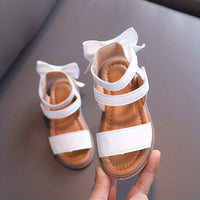 Adorable Bowknot Sandals - Breathable, Lightweight, Comfortable, Anti-Slip Sandals for Baby Girls - Perfect for Indoor & Outdoor Summer Fun, Stylish, Open-Toe Design for Little Princesses!