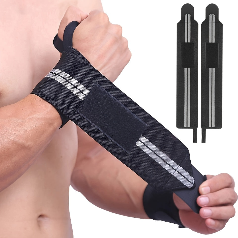 [Wrist Training Strap for Gym] 1 Pair Wrist Strap Wrist Rest Weightlifting Gym Training Professional Wrist