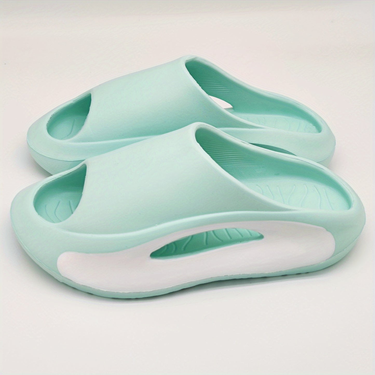 Men's Slippers Anti-collision Design Stepping On Feces Feeling Slippers Men's Bath Home Thickened Sole Heightened Sandals And Slippers Women