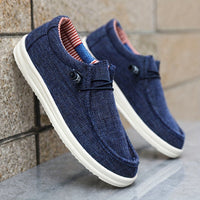 Good Grip Men's Skate Shoes, Breathable Easily Wiped Clean Lace-up Sneakers, Men's Footwear